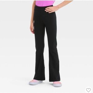 Cat & Jack flare black pants